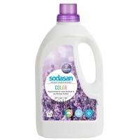 SODASAN Color Waschmittel Lavendel - Органічний рідкий засіб для прання кольорових та чорних речей "Лаванда"