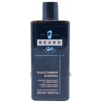 BEARD CLUB Black Carbon Shampoo - Тонирующий шампунь 