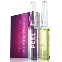 PEEL2GLOW Purifyer & Skin Bloom - Пилинг на основе АНА кислот с витаминами А, С, Е