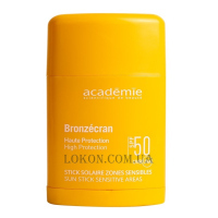 ACADEMIE Bronzecran Stick Solaire Zones Sensibles SPF-50 - Сонцезахисний стік для чутливих зон SPF-50