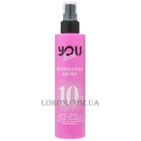 YOU LOOK Professional Multiaction Spray 10 in 1 Pink - Мультиспрей мгновенного действия 10 в 1 (розовый)