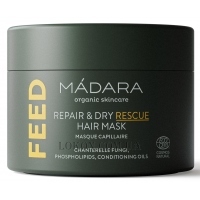 MÁDARA Feed Repair& Dry Rescue Hair Mask - Питательная маска для волос