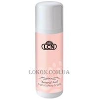LCN Natural Nail Boost Shine Finish - Жидкость для снятия липкого слоя