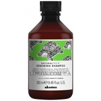 DAVINES Naturaltech Renewing Shampoo - Відновлюючий шампунь проти старіння шкіри голови та волосся
