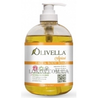 OLIVELLA Face & Body Liquid Soap Apricot - Рідке мило для обличчя та тіла на основі оливкової олії "Абрикос"