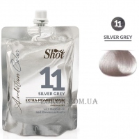 SHOT Ambition Color Pigment Mask 11 Silver Grey - Маска з пігментом прямої дії "Сріблясто-сіра"