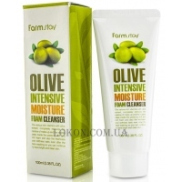 FARMSTAY Olive Intensive Moisture Foam Cleanser - Пенка-крем для умывания 
