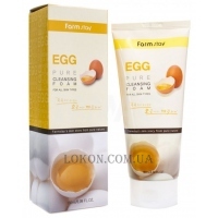 FARMSTAY Pure Cleansing Foam Egg - Яичная пенка для умывания