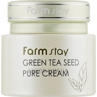 FARMSTAY Green Tea Seed Pure Cream - Крем для обличчя з екстрактом зеленого чаю