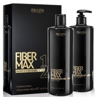 MAXIMA Vitalfarco Fiber Max 1 Bond Maker + 2 Bond Finalizer - Набір для кератинового відновлення волосся