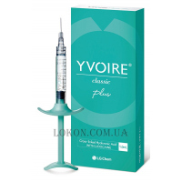 YVOIRE Classic Plus - Филлер для коррекции морщин и восполнения дефицита объёма