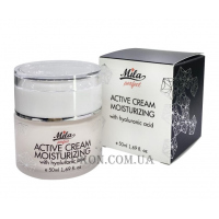 MILA Active Cream Moisturizing - Зволожуючий крем із гіалуроновою кислотою