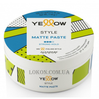 YELLOW Style Matte Paste - Матовий віск сильної фіксації