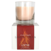 LOMA Candle Clove Insight - Ароматизированная свеча с ароматом гвоздики 