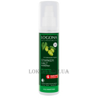 LOGONA Starker Halt Haarspray - Біо-спрей для моделювання зачіски та шовковистого блиску
