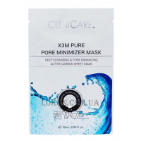 CLINICCARE X3M Pure Pore Minimizer Mask - Очищающая поросуживающая маска