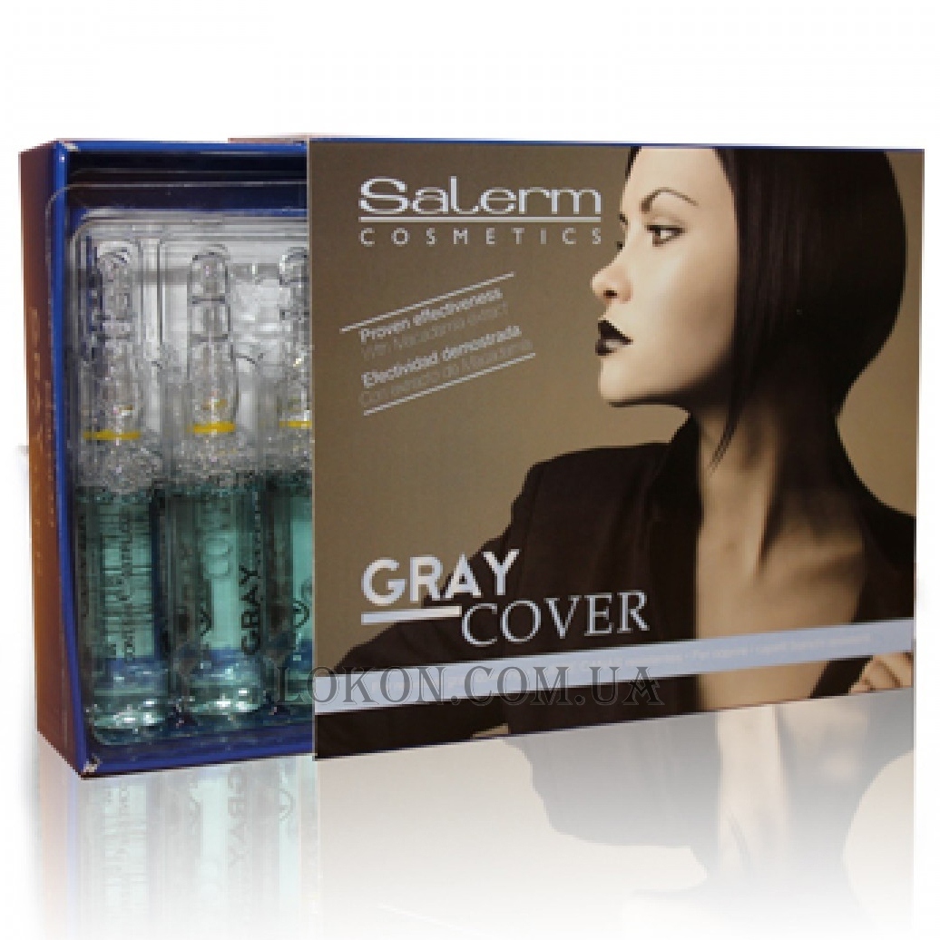 SALERM Gray Cover (Cubre Canas) - Средство для лучшего окрашивания седины
