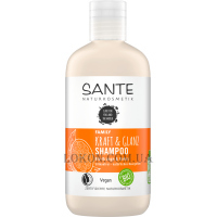 SANTE Family Kraft & Glanz Shampoo - Зміцнюючий шампунь "Апельсин та кокос"