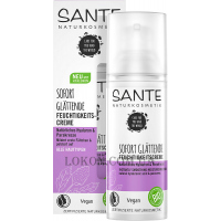 SANTE Instant Smooth Moisture Cream - Зволожуючий ботокс-крем проти зморшок "Помітний ефект" з гіалуроновою кислотою та акмелою