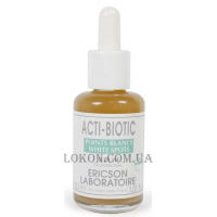 ERICSON LABORATOIRE Acti-Biotic White Spots Serum - Сироватка проти білих вугрів для шкіри з акне