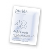PURLÉS 48 Acid Peels Vit-C Peel Mask - Пилинговая маска с витамином С