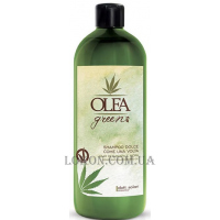 DOTT.SOLARI Olea Green Shampoo - Живильний шампунь з маслом коноплі та ожини