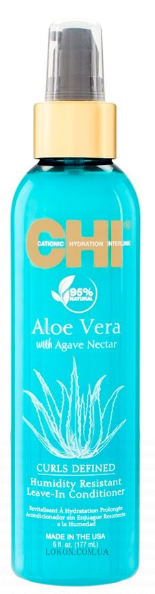 CHI Aloe Vera Humidity Resistante Leave-In Conditioner - Несмываемый кондиционер с алое