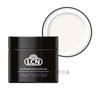 LCN FiberTech Gel Milky White - Файбер-гель с микросферами шёлка, молочно-белый