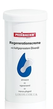 BAEHR Regenerationscreme mit kaltgepresstem Olivenöl - Регенерирующий крем с оливковым маслом для очень сухой кожи ног
