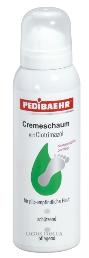 BAEHR Cremeschaum mit Clotrimazol - Крем-пенка противогрибковая с клотримазолом