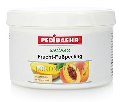 BAEHR Frucht-Fußpeeling - Фруктовый пилинг для ног с маслом манго и персика