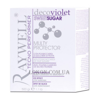 RAYWELL Deco Violet Sweet Sugar - Осветляющая пудра, фиолетовая