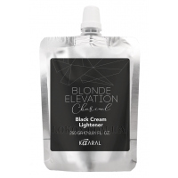 KAARAL Blonde Elevation Charcoal Black Cream Lightener - Чёрный осветляющий крем