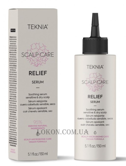 LAKME Teknia Scalp Care Relief Serum - Успокаивающая сыворотка для чувствительной кожи головы