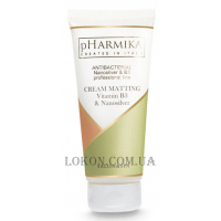 PHARMIKA Cream Matting Vitamin B3 and Nanosilver - Матуючий крем з вітаміном В3 та наносріблом