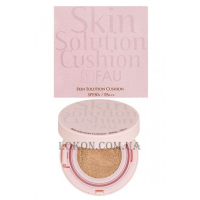 FAU Skin Solution Pink Glow Skin Cushion SPF-50 - Регенеруючий кушон SPF-50 + змінний блок