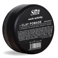 SHOT Work Activity Clay Pomade - Крем-віск для укладання