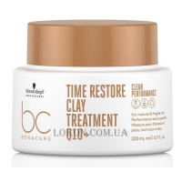SCHWARZKOPF Bonacure Time Restore Clay Treatment Q10+ - Маска глиняна для зрілого волосся