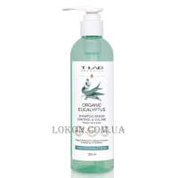 T-LAB Organic Eucalyptus Sebum Control & Volume Shampoo - Шампунь для жирного волосся