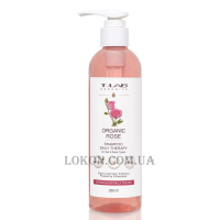 T-LAB Organic Rose Daily Therapy Shampoo - Щоденний шампунь