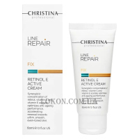 CHRISTINA Line Repair Fix Retinol E Active Cream - Активний крем з ретинолом та вітаміном Е