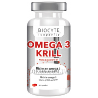 BIOCYTE Longevity Omega 3 Krill - Харчова добавка на основі олії криля