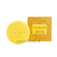 VALQUER Shampoo Bar with Lemon & Cinnamon Extract - Твердий шампунь з екстрактом кориці та лимону