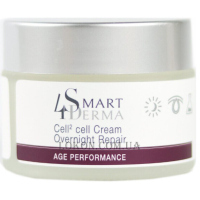 SMART4DERMA Age Performance Cell2cell Cream Overnight Repair - Хронобіологичний енергетичний нічний ліфтинг-крем