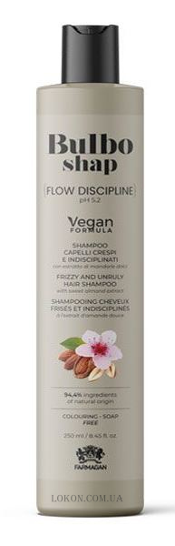 FARMAGAN Bulbo Shap Flow Discipline Shampoo - Шампунь для кучерявого та неслухняного волосся