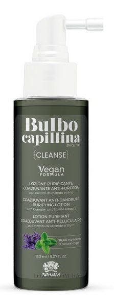 FARMAGAN Bulbo Capillina Cleanse Lotion -  Лосьйон проти сухої та жирної лупи