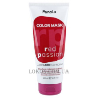 FANOLA Color Mask Red Passion - Маска тонувальна для зволоження та живлення 