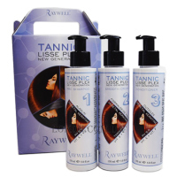 RAYWELL Lisse Plex Tannic Kit 3x150 ml - Набір для випрямлення та відновлення волосся