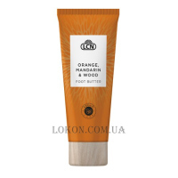 LCN Orange, Mandarin & Wood Foot Butter - Живильне масло для ніг