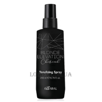 KAARAL Blonde Elevation Charcoal Tonalizing Spray - Незмивний спрей для тонування волосся